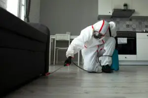 spraying for pests in home
